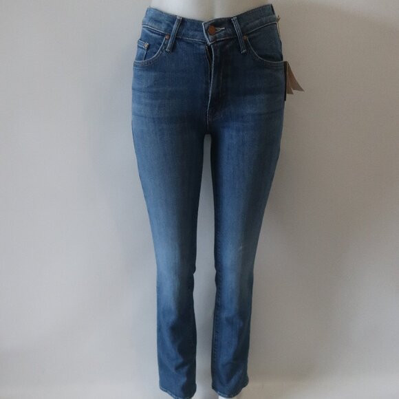 NWT Womens Mother (Item-88) Blue Insider Sneak Loafers And Lassos Jeans 24 - Picture 2 of 14